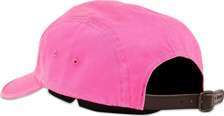 Supreme Washed Chino Twill Camp Cap Pink