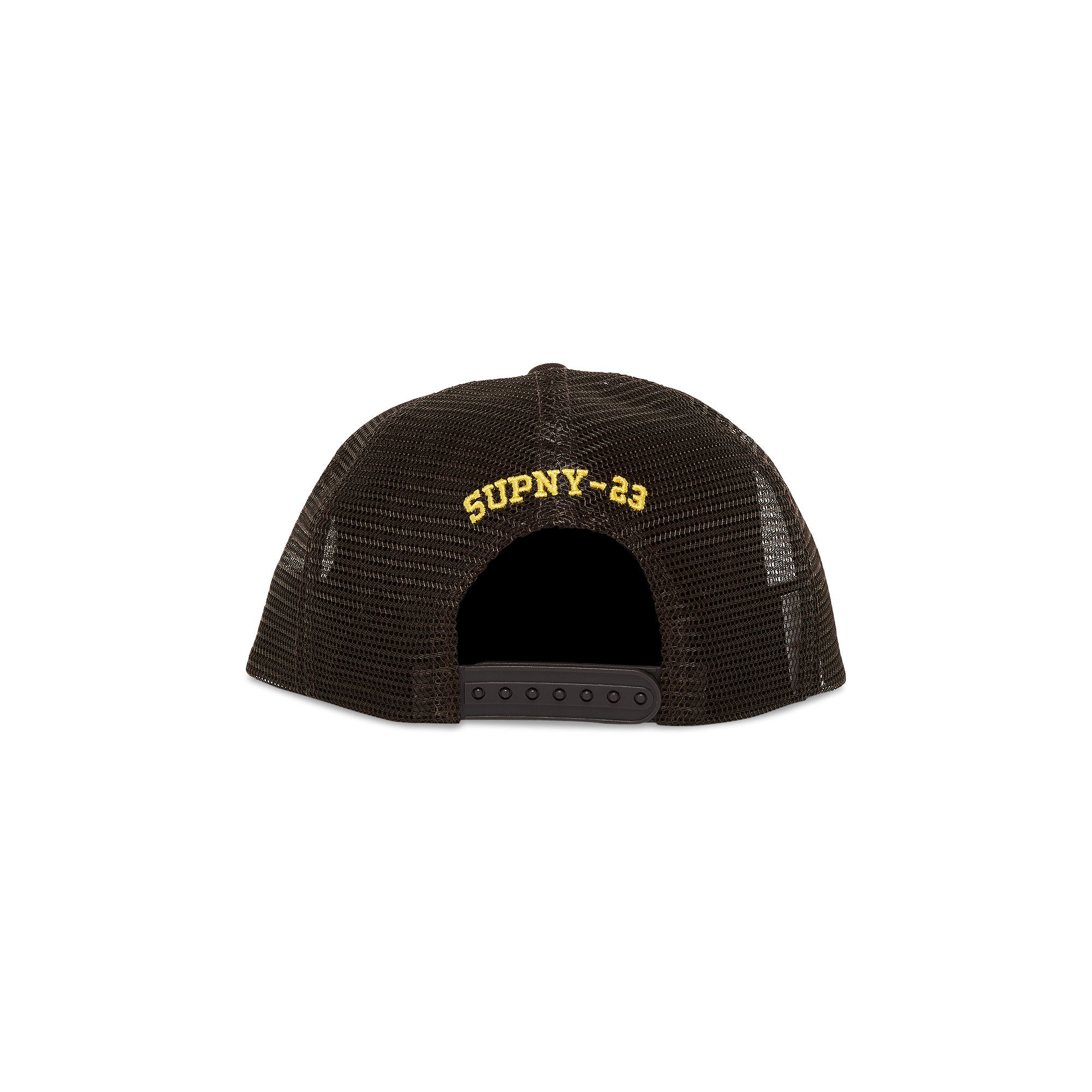 Buy Supreme HOSP Mesh Back 5-Panel 'Brown' - SS23H105 BROWN | GOAT