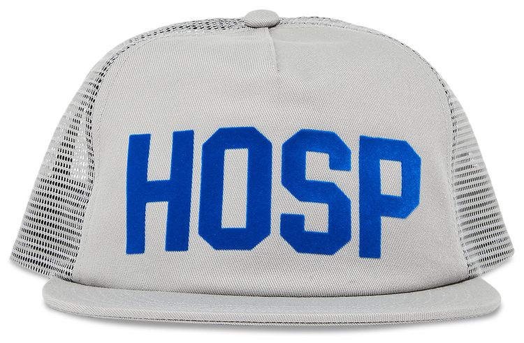 Supreme HOSP Mesh Back 5 Panel Grey