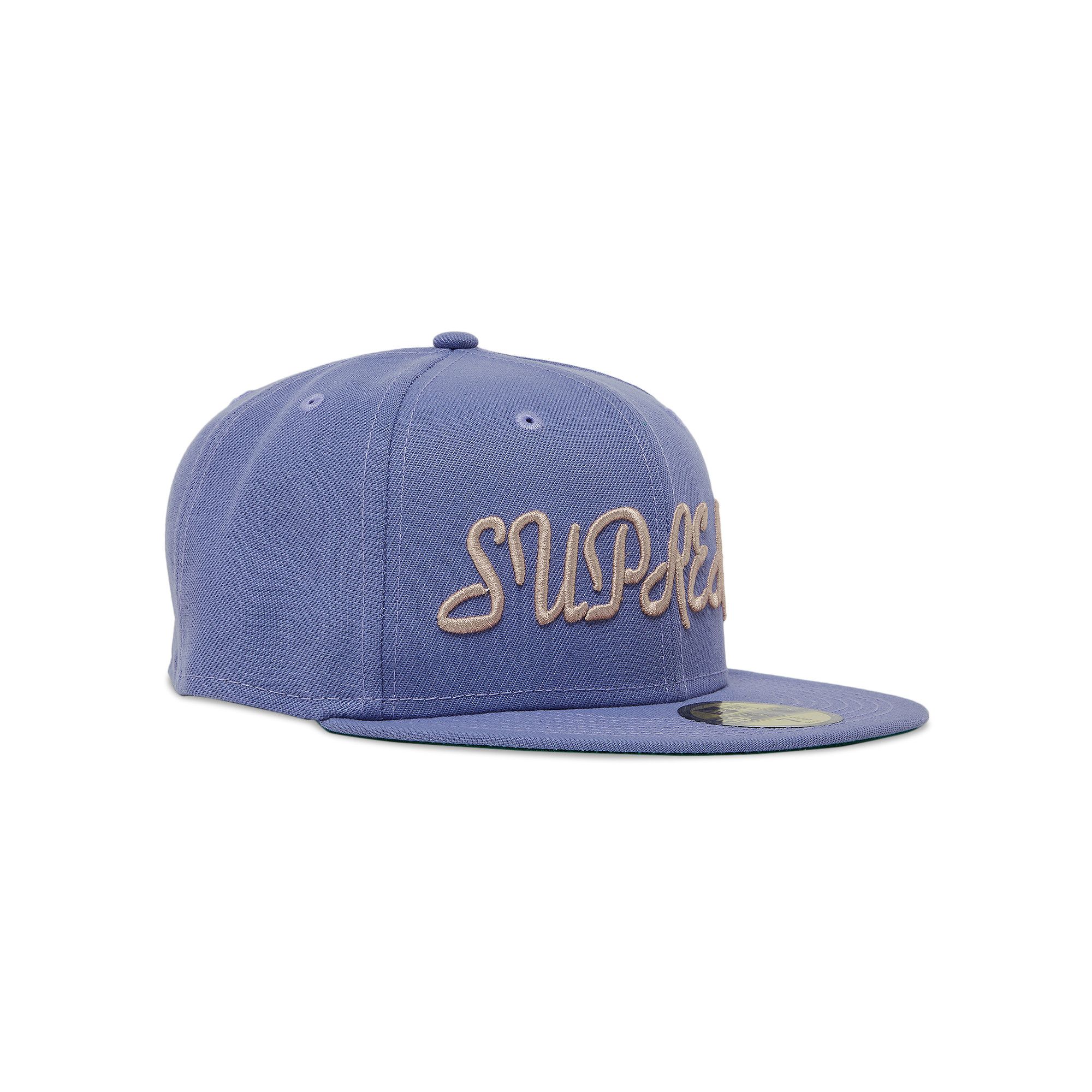 【予約】 Buy Supreme Script New Era 'Lavender' - SS23H35 LAVENDER | GOAT 帽子