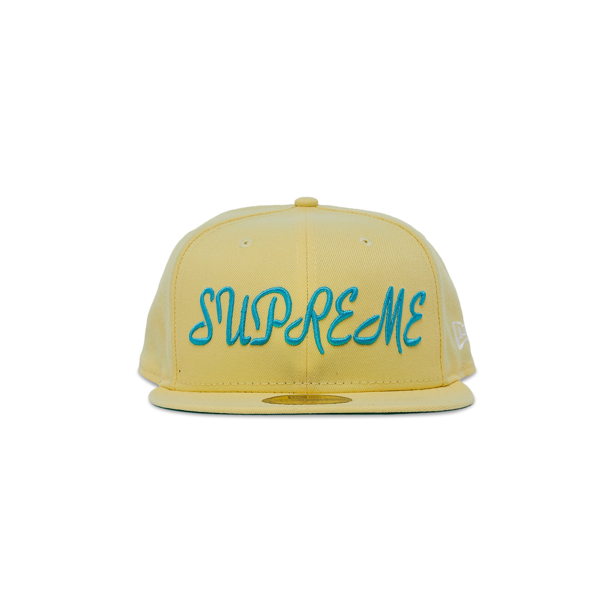 Buy Supreme Script New Era 'Pale Yellow' - SS23H35 PALE YELLOW