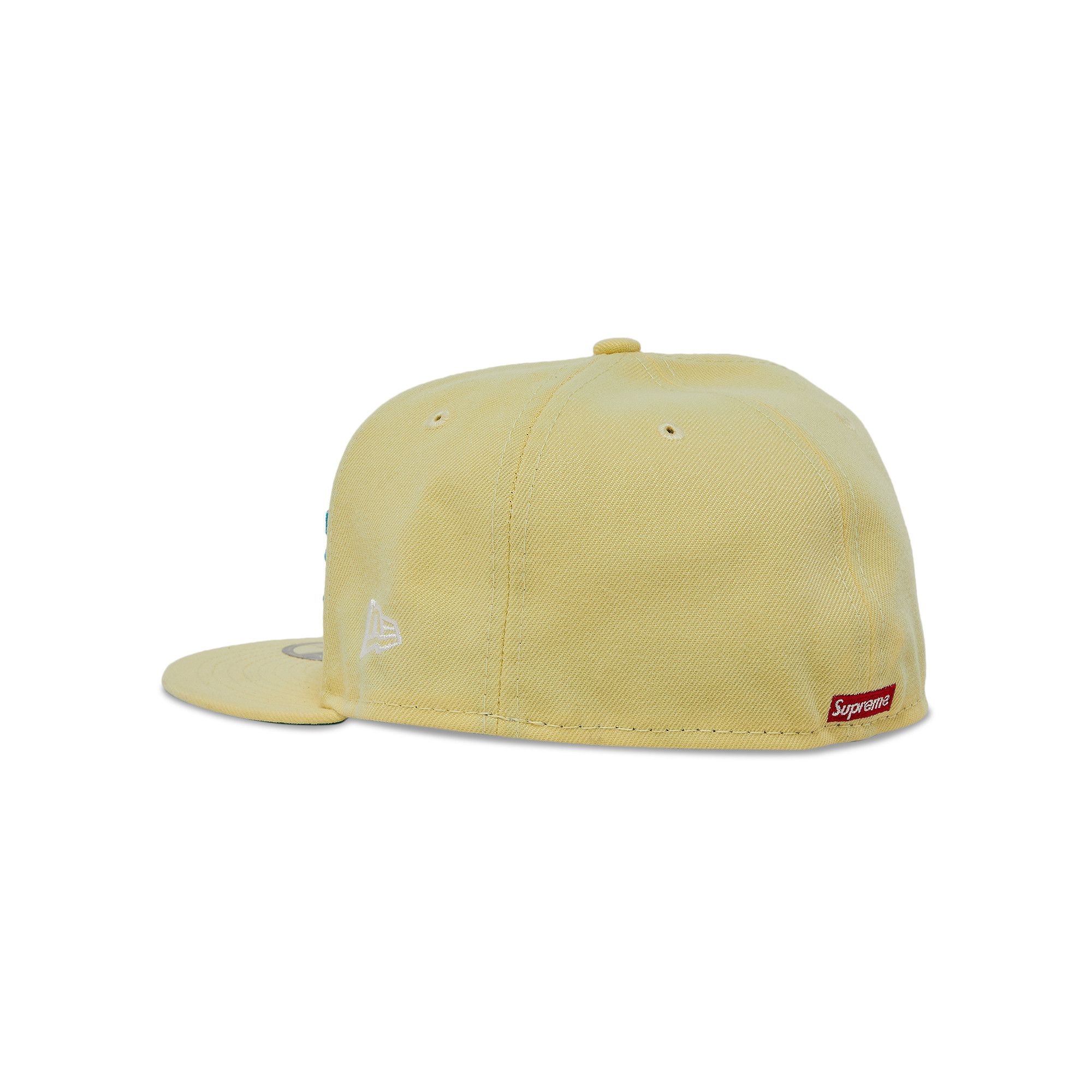 キャップ 23SS  Supreme Script New Era Pale Yellow Buy Supreme Script New Era 'Pale Yellow' - SS23H35 PALE YELLOW | GOAT