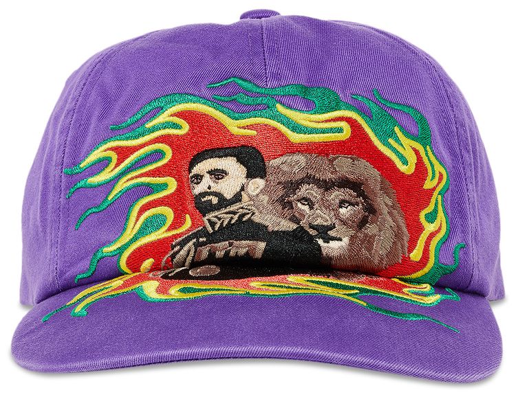 Supreme Lion Of Judah 6 Panel Purple