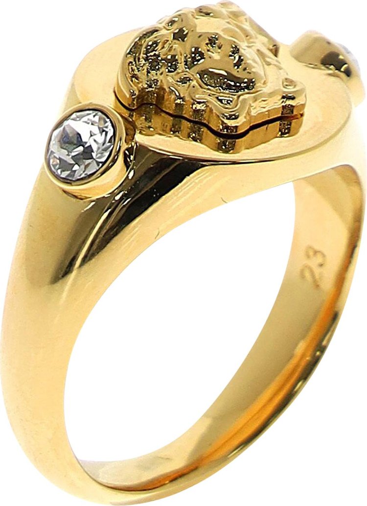 Versace Crystal Ring 'Versace Gold/Crystal'