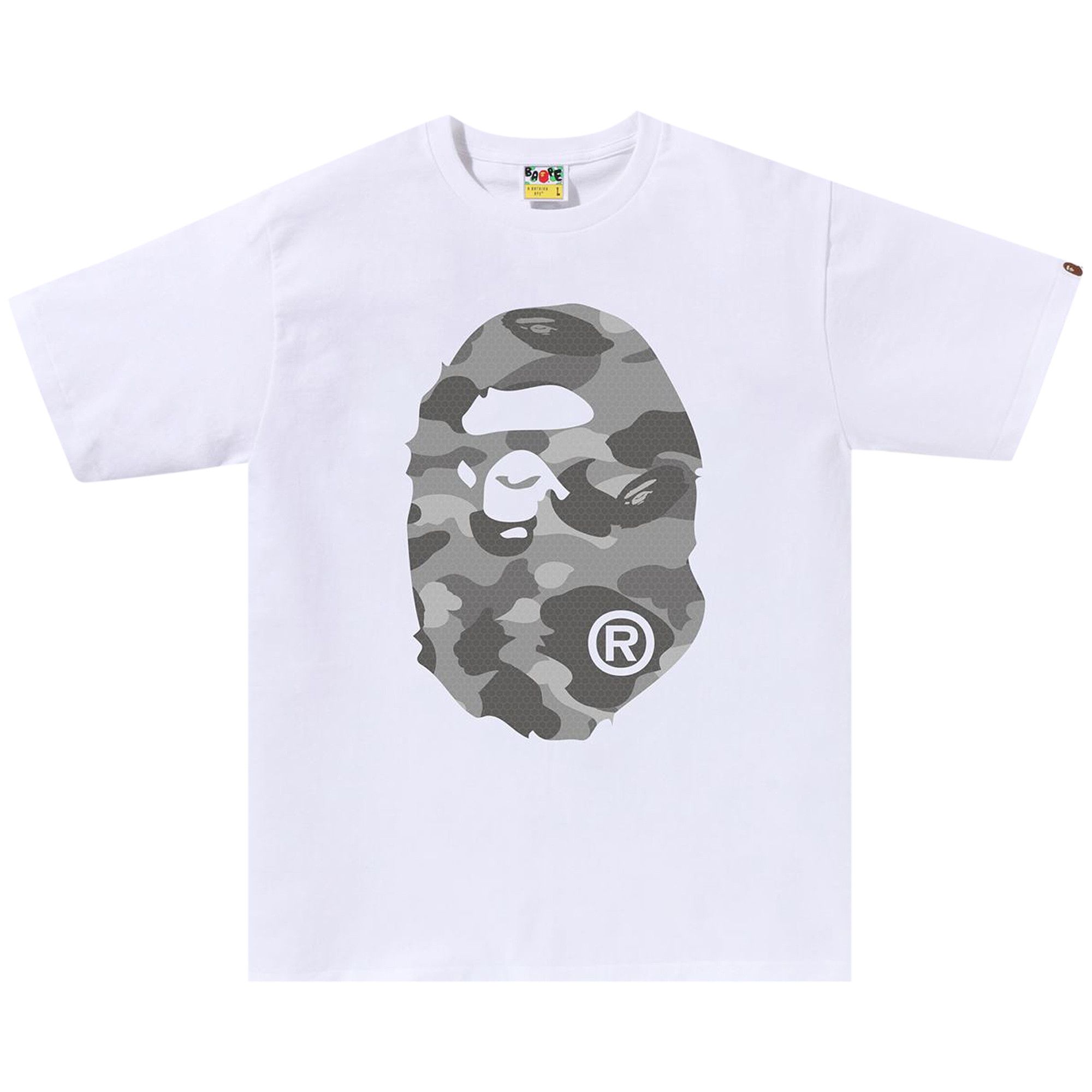 White bape shirt discount
