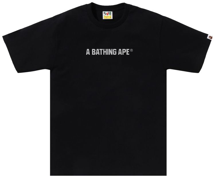 BAPE Honeycomb Camo Busy Works Tee BlackGrey