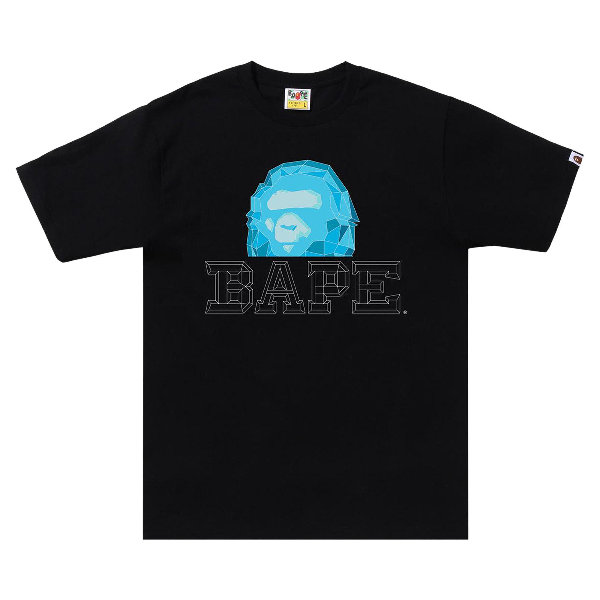Bape hotsell flame tee
