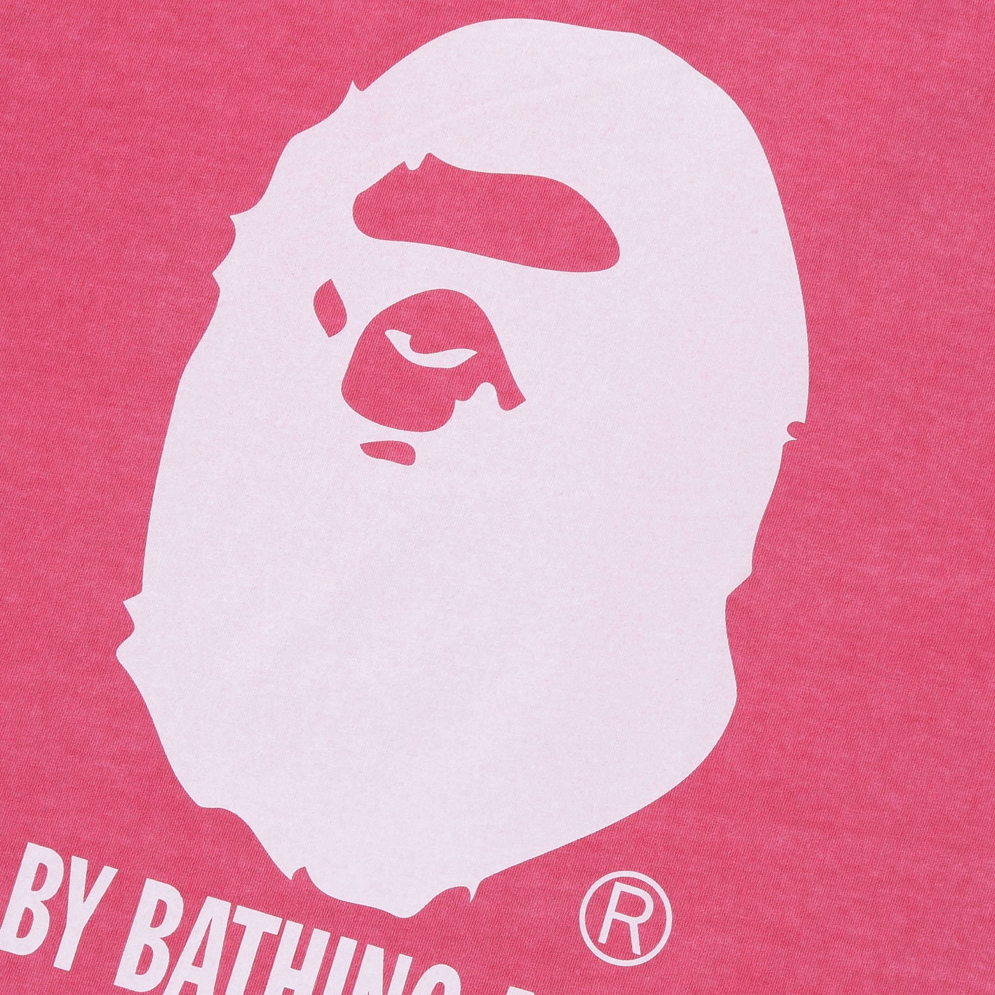 Buy BAPE Overdye By Bathing Ape Relaxed Tee 'Pink' - 1J30