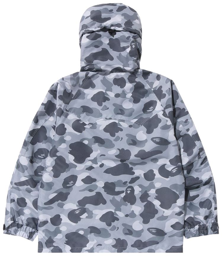 BAPE Honeycomb Camo Snowboard Jacket Grey