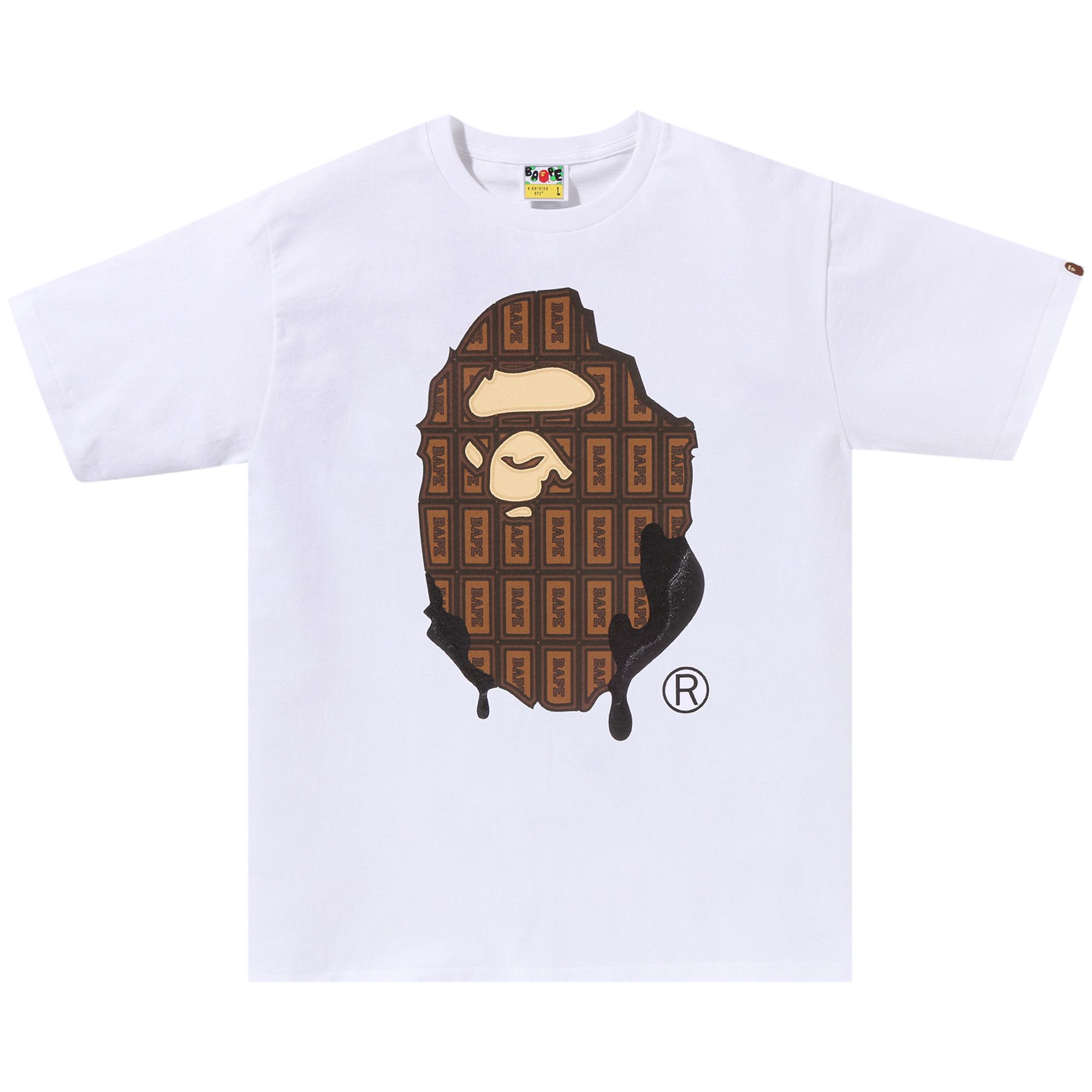 A BATHING APE BAPE バレンタイン　HEAD tシャツ XL Buy BAPE Valentine Chocolate Ape Head Tee 'White' - 1J20 110 001