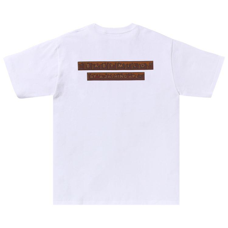 BAPE Valentine Chocolate Baby Milo Tee White