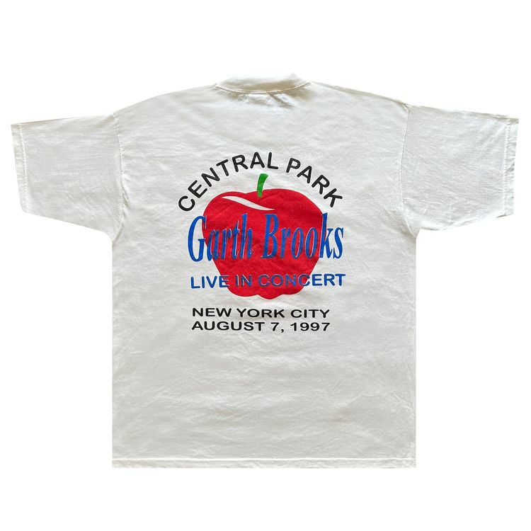 Vintage Garth Brooks Concert Tee White