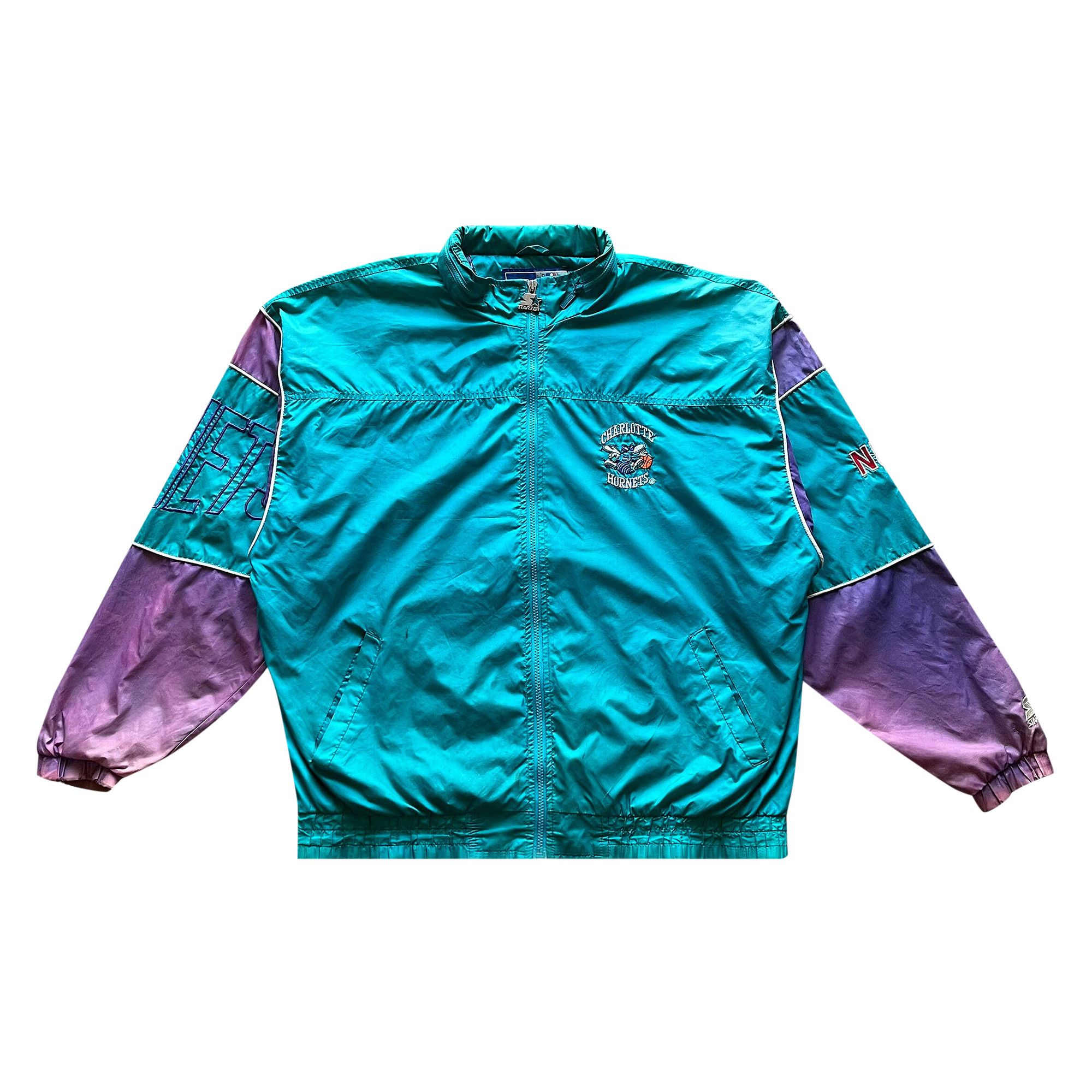 Charlotte hornets jacket starter on sale