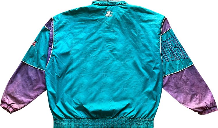 Vintage Starter Charlotte Hornets Windbreaker Teal