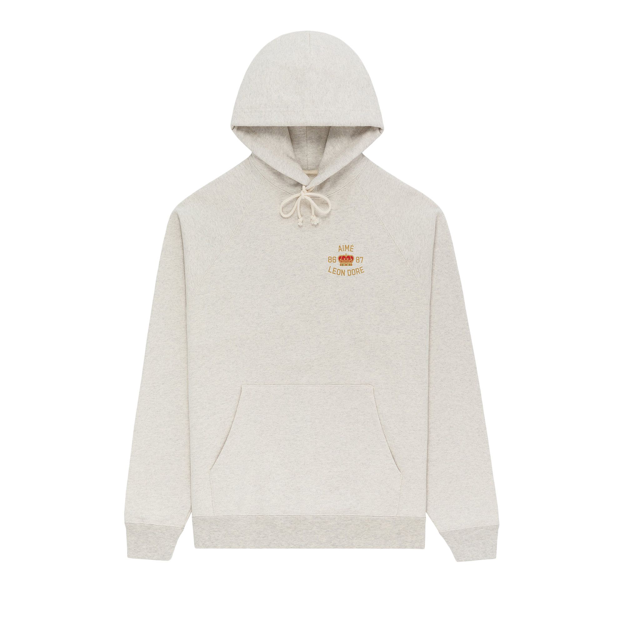 人気のクリスマスアイテムがいっぱい！ Aimé Buy Leon SS23CH015 - 'Oatmeal' Hoodie Dore Leon Dore トップス