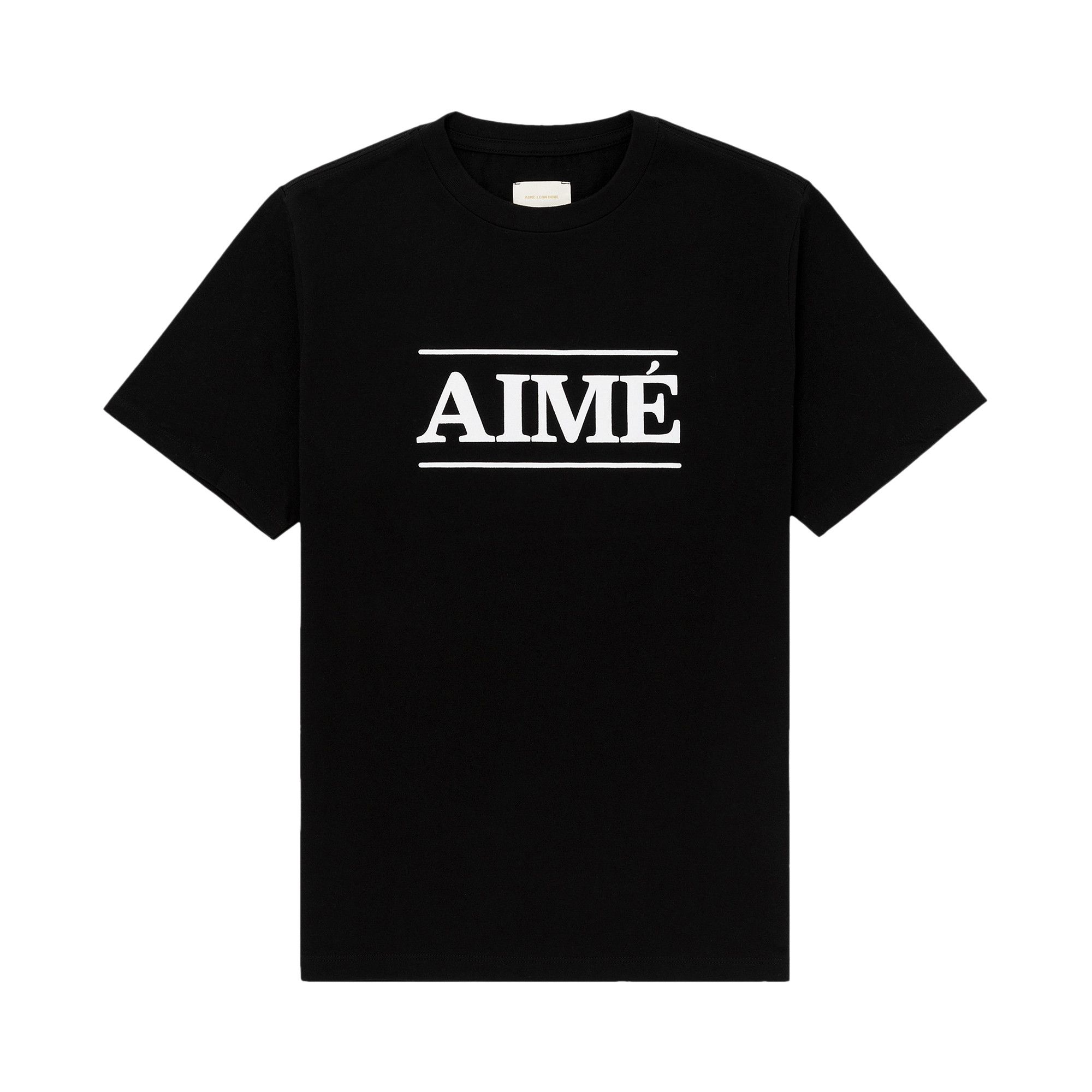 本日最終 Aimé Leon Doreブラック ロゴ刺繍トレーナー Tonal Logo Crewneck Sweatshirt – Aimé Leon Dore