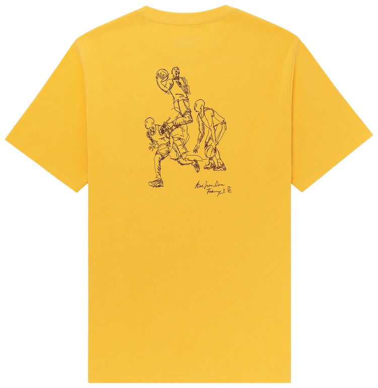 Aime Leon Dore Basketball Study Tee Daffodil