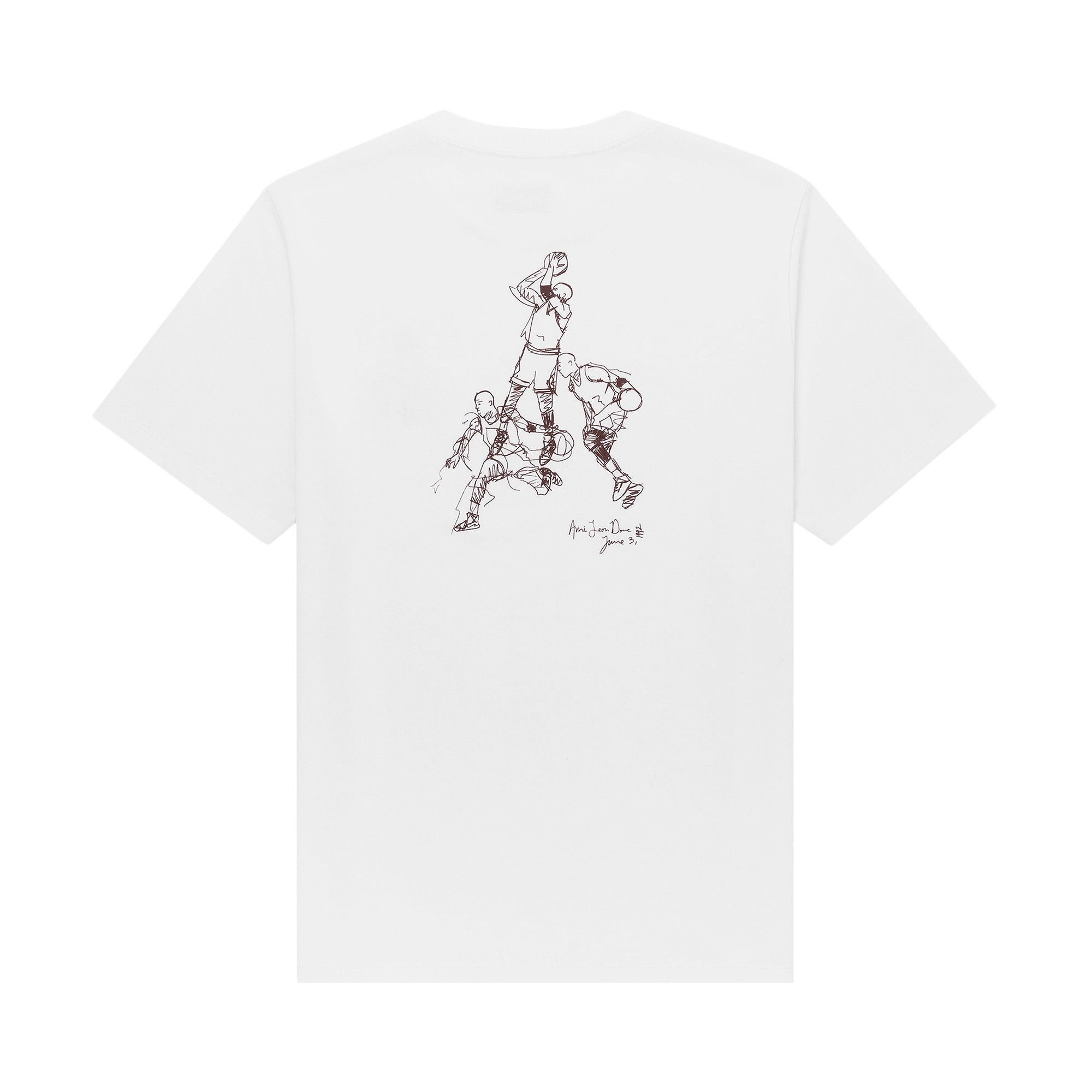Buy Aimé Leon Dore Basketball Study Tee 'Bright White