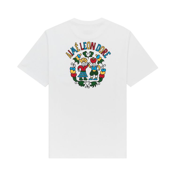 Aime Leon Dore Parea Tee Bright White