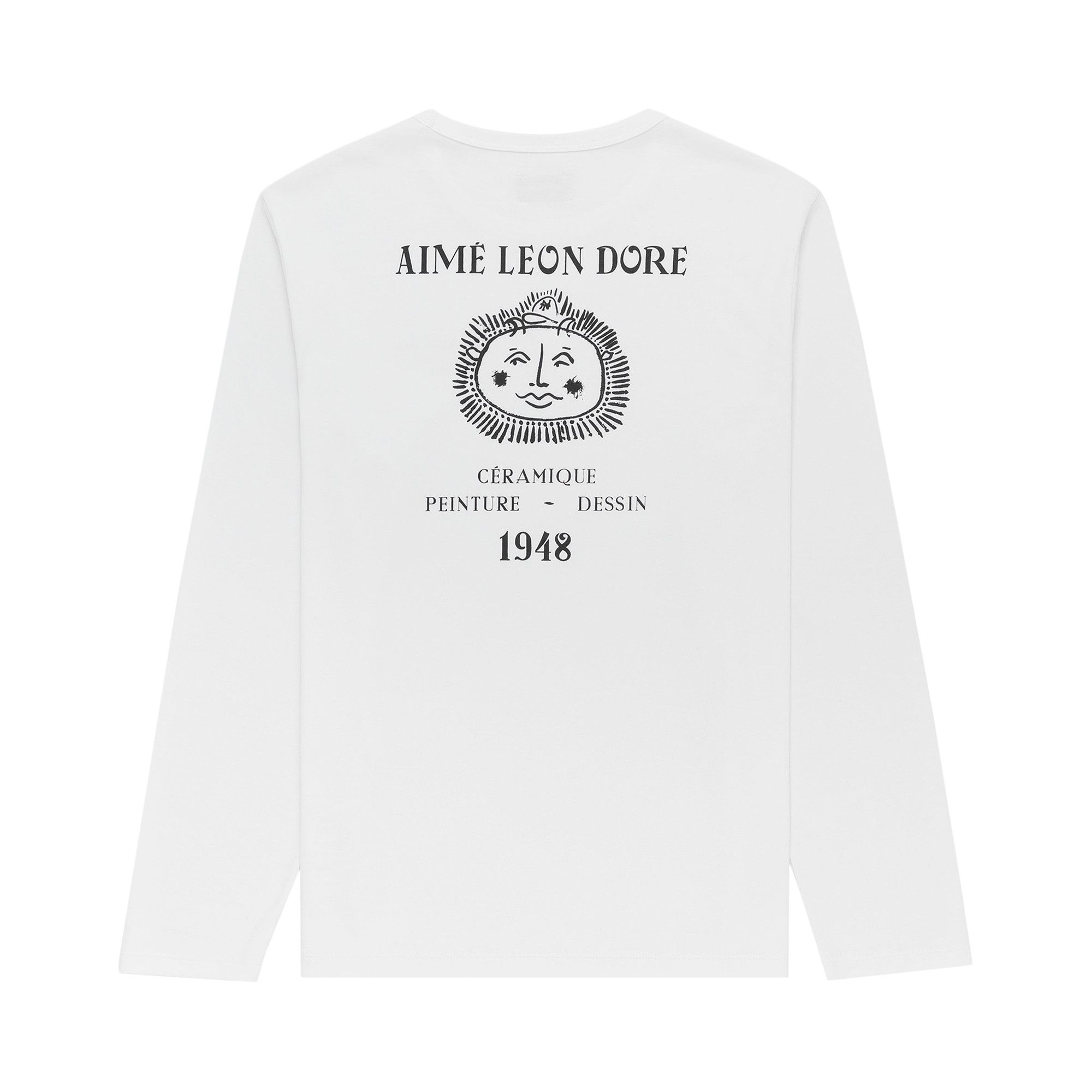 Size xl Aimé Leon Dore Long-Sleeve Artiste Tee 'Bright White'