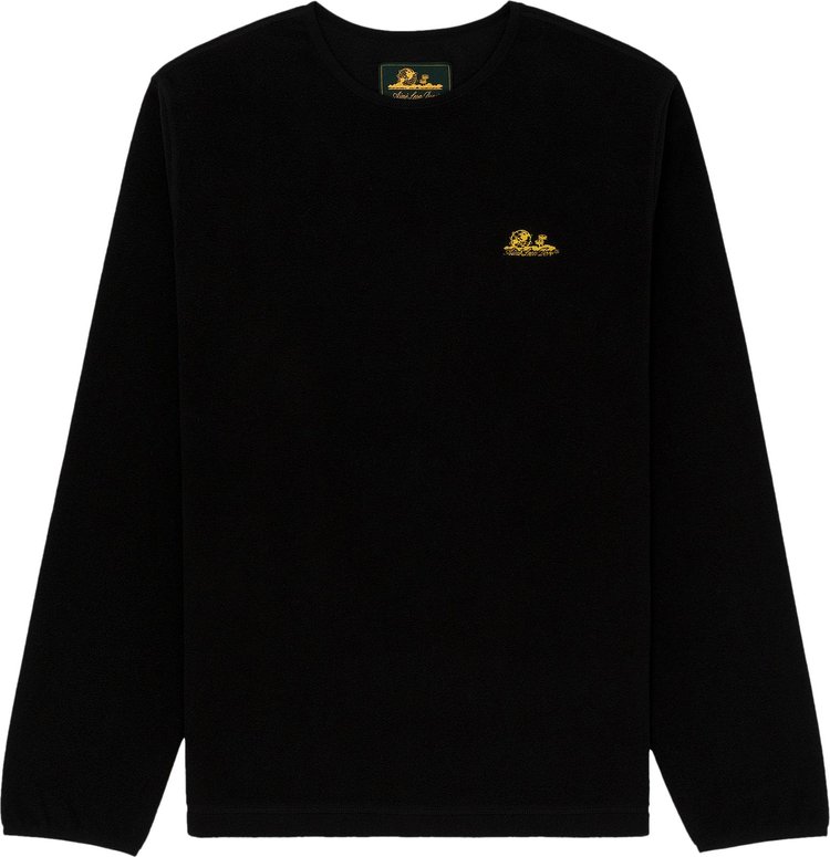 Aime Leon Dore Unisphere Fleece Long Sleeve Tee Jet Black