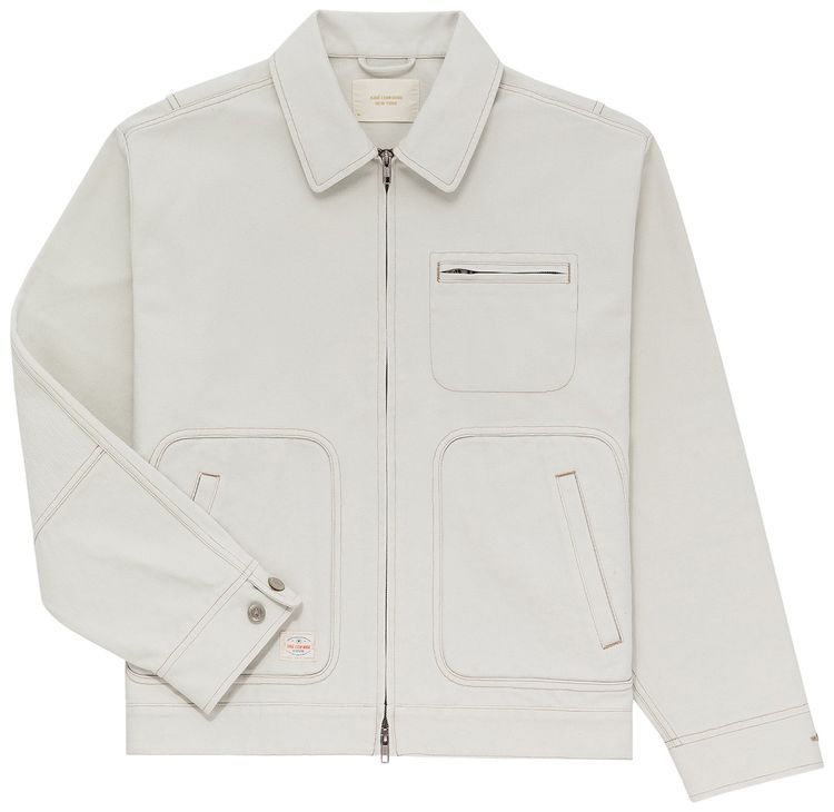 Aime Leon Dore Trapunto Workwear Jacket Silver Birch