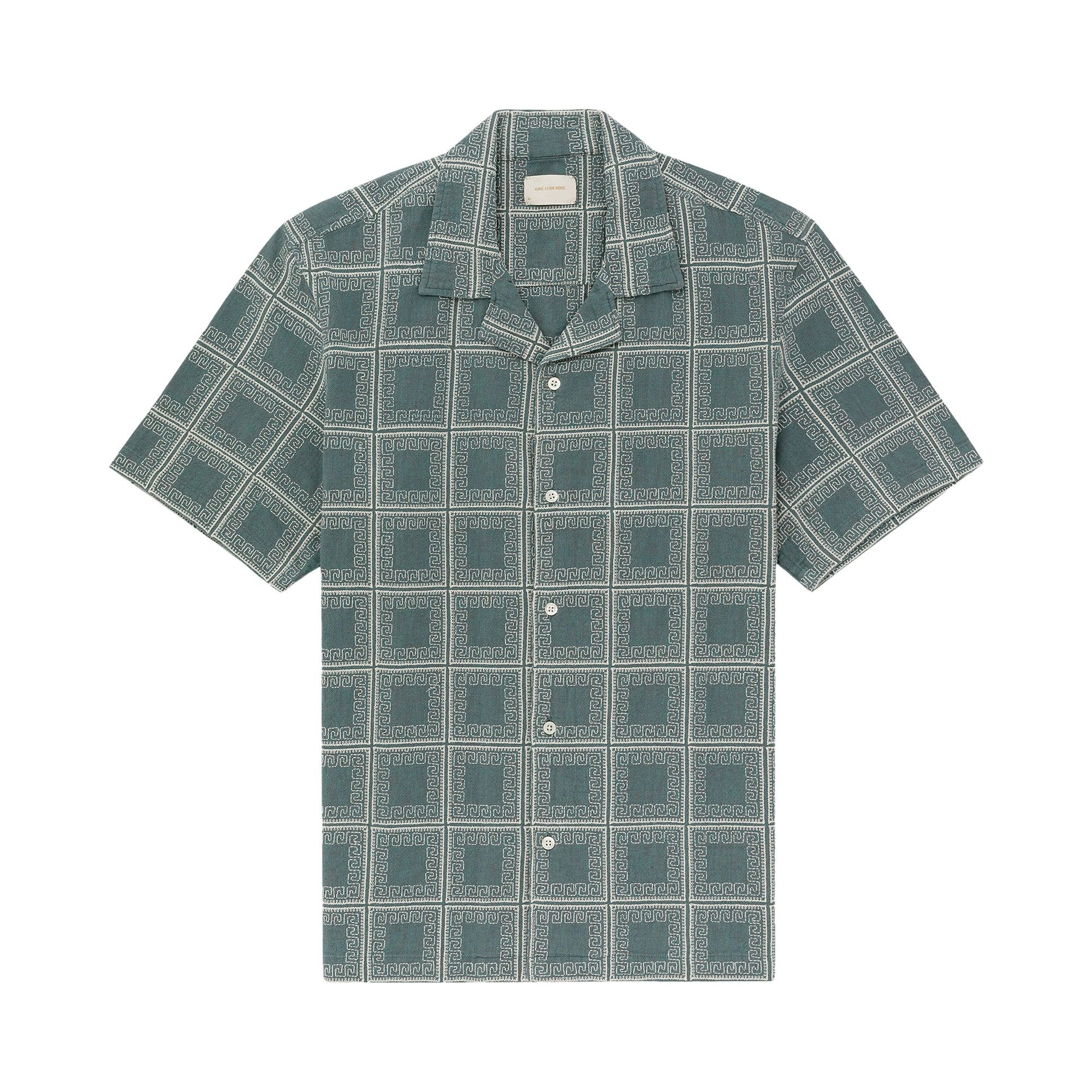 Buy Aimé Leon Dore Tea Towel Leisure Shirt 'Slate Green