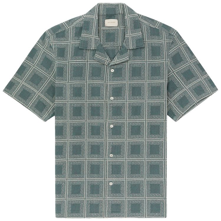 Aime Leon Dore Tea Towel Leisure Shirt Slate Green