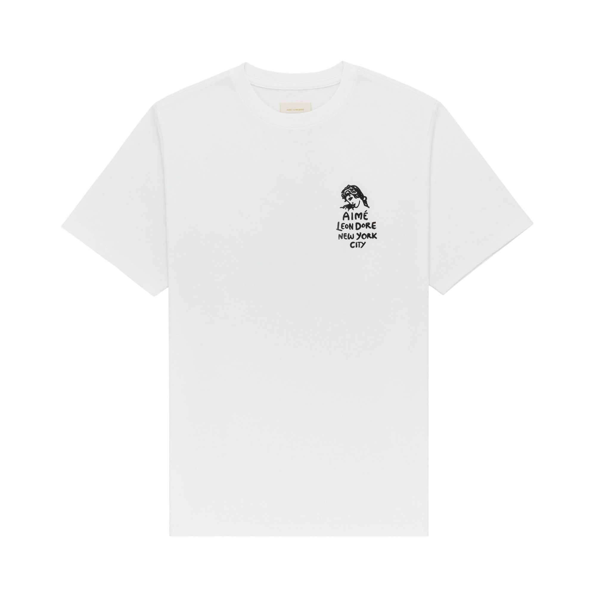 Buy Aimé Leon Dore Form Logo Tee 'Bright White' - SS23CT031