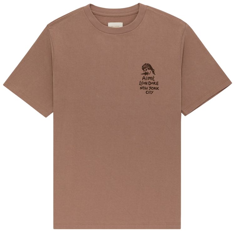 Aime Leon Dore Form Logo Tee Sinopia Fresco
