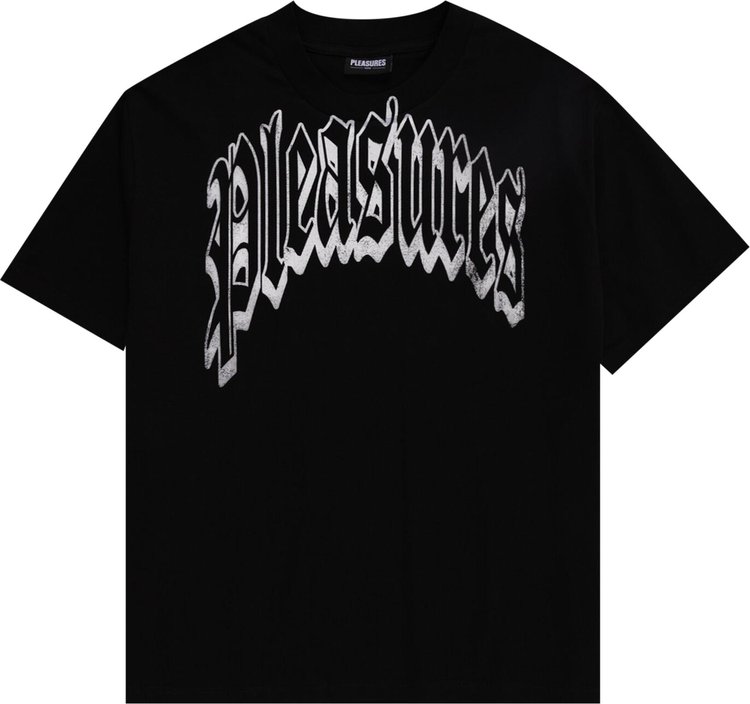Buy Pleasures Twitch Heavyweight Shirt 'Black' - P23SP028 BLAC | GOAT