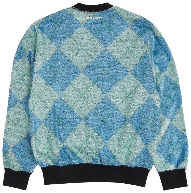 Pleasures Rev Cardigan Aqua