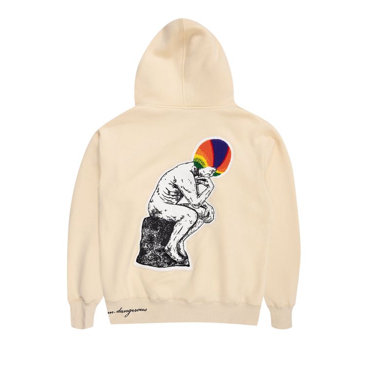 Pleasures Discourse Hoodie Ivory