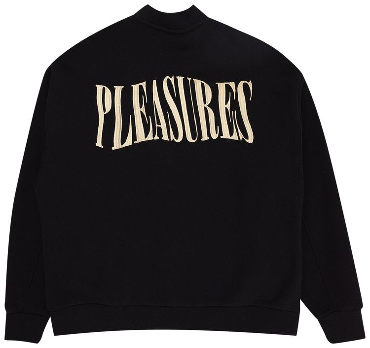 Pleasures Karat Quarter Zip Fleece Black
