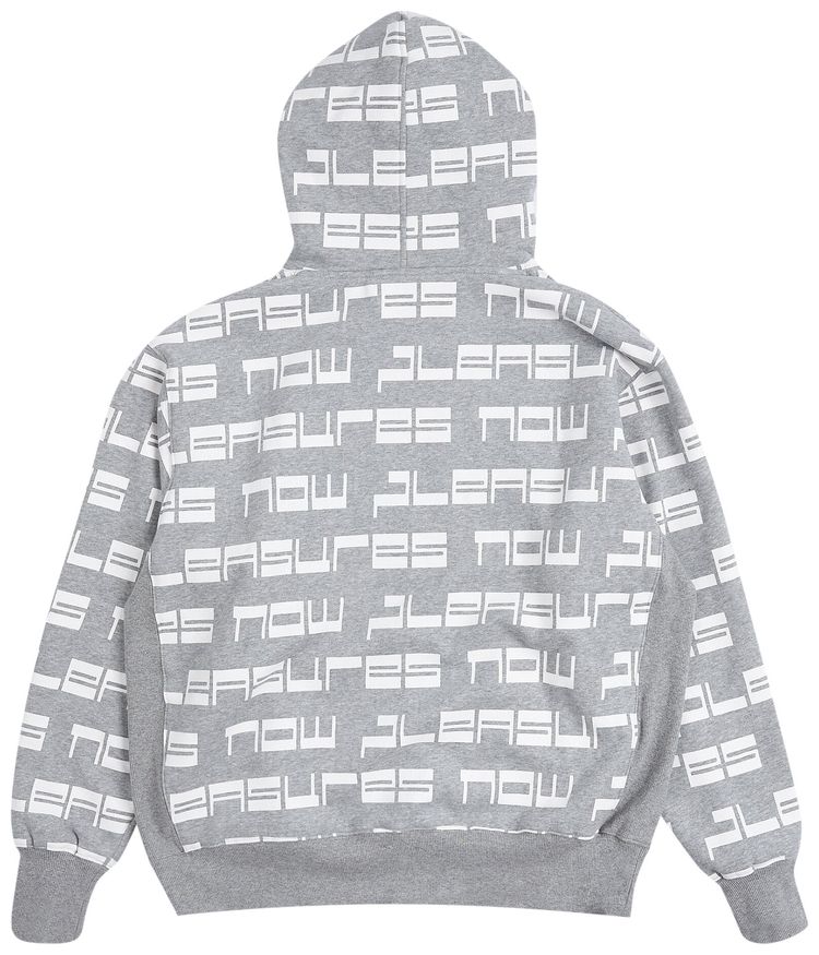 Pleasures Tier Hoodie Grey