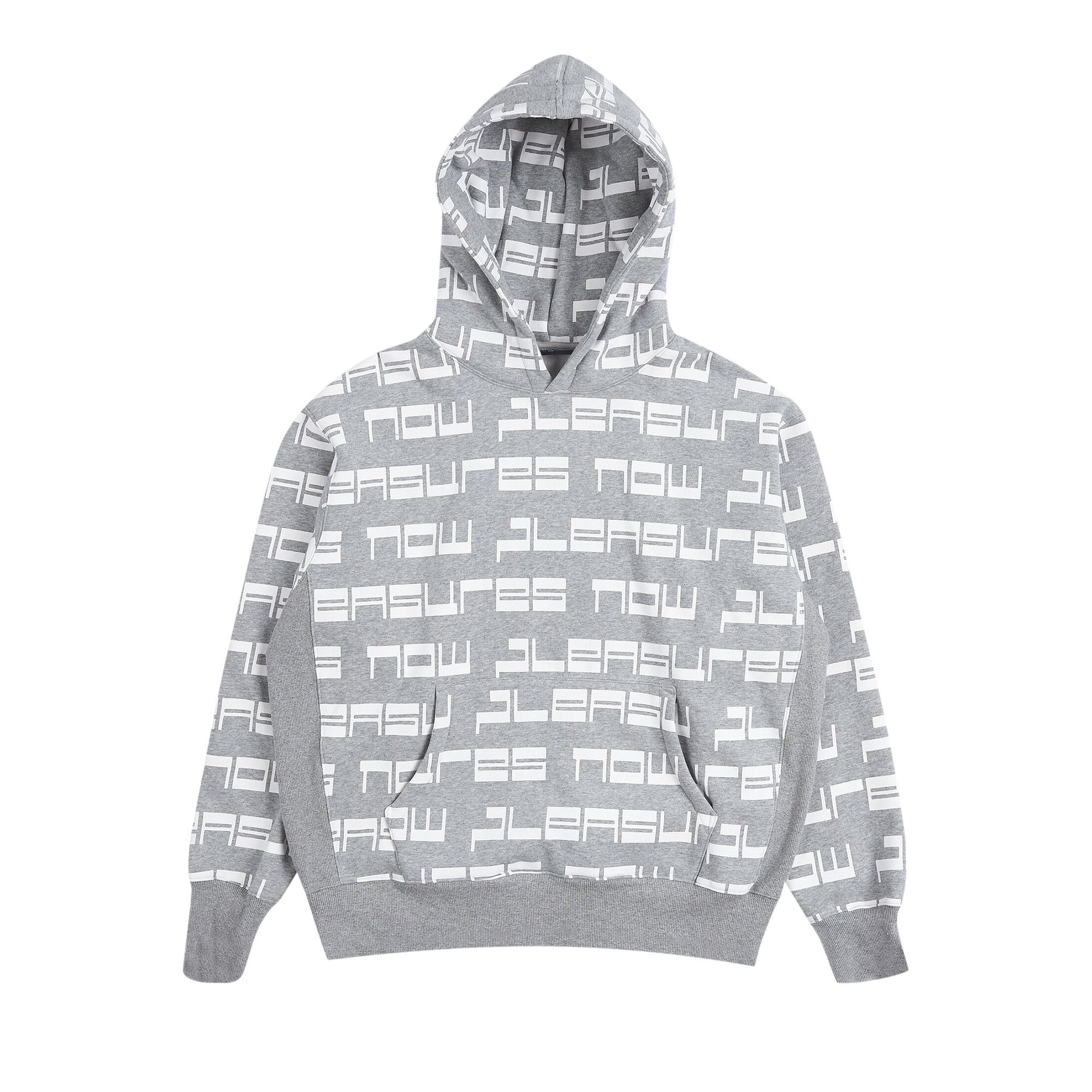 Pleasures grey hoodie on sale
