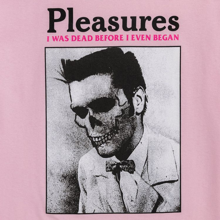 Pleasures Dead T Shirt Pink