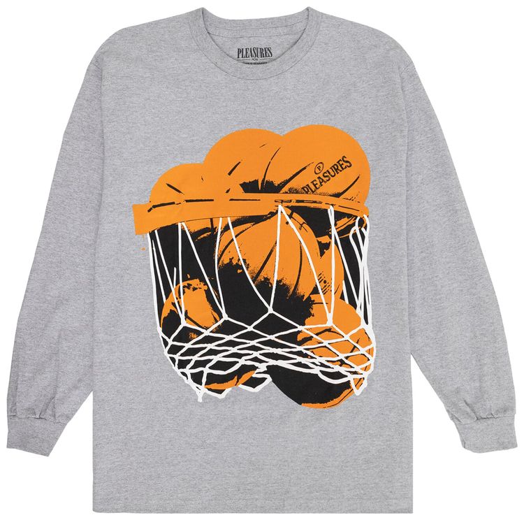 Pleasures Hoops Long Sleeve Grey