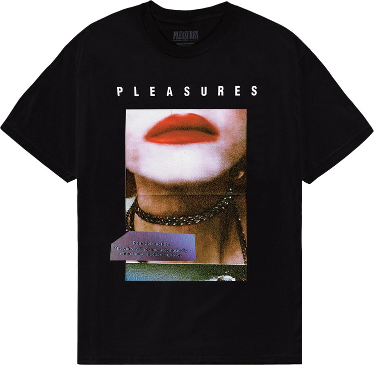 Pleasures Poor Connection T-Shirt 'Black'