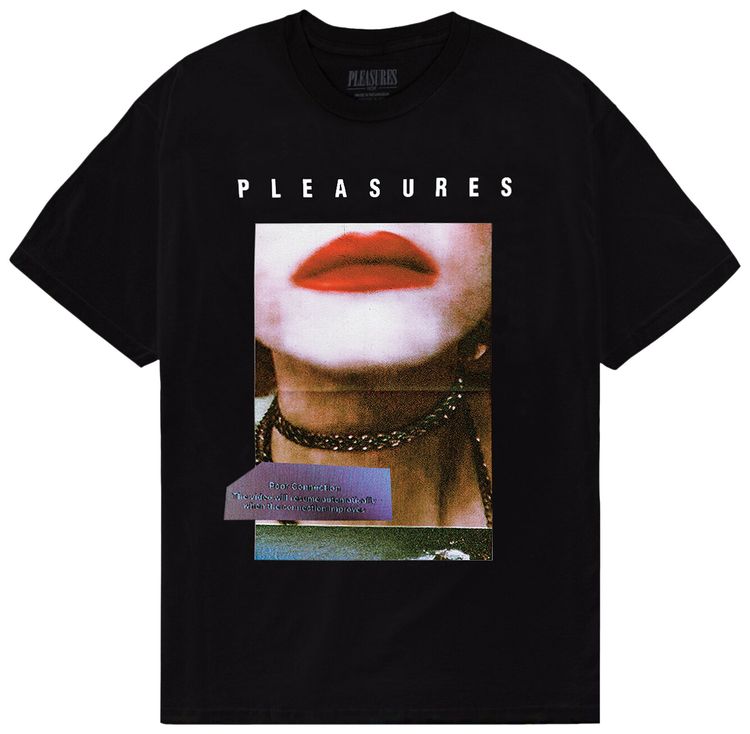 Pleasures Poor Connection T Shirt Black