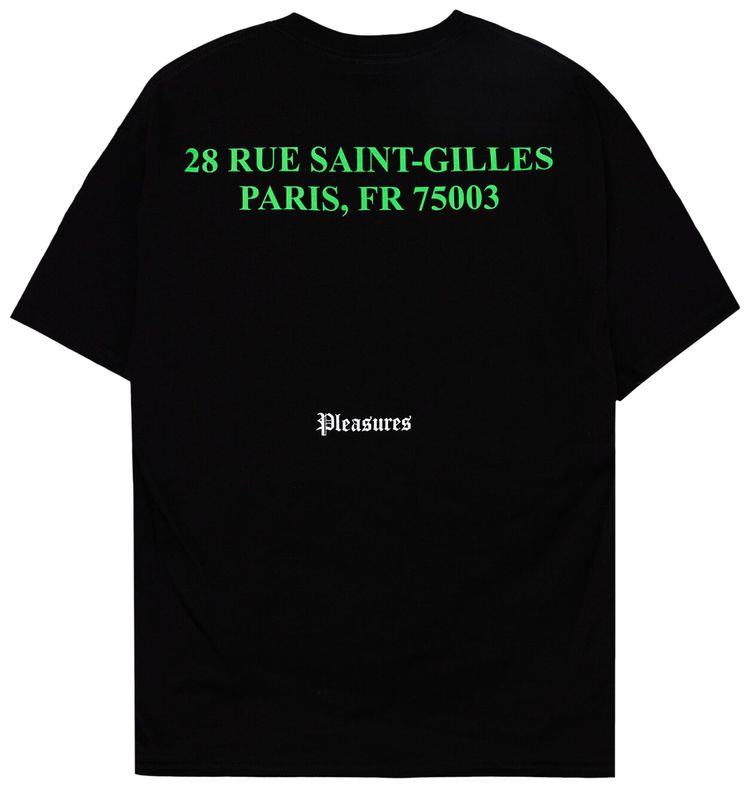 Pleasures Blood T Shirt Black