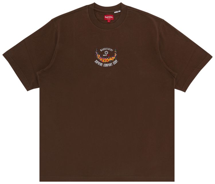 Supreme Victory Short Sleeve Top Brown