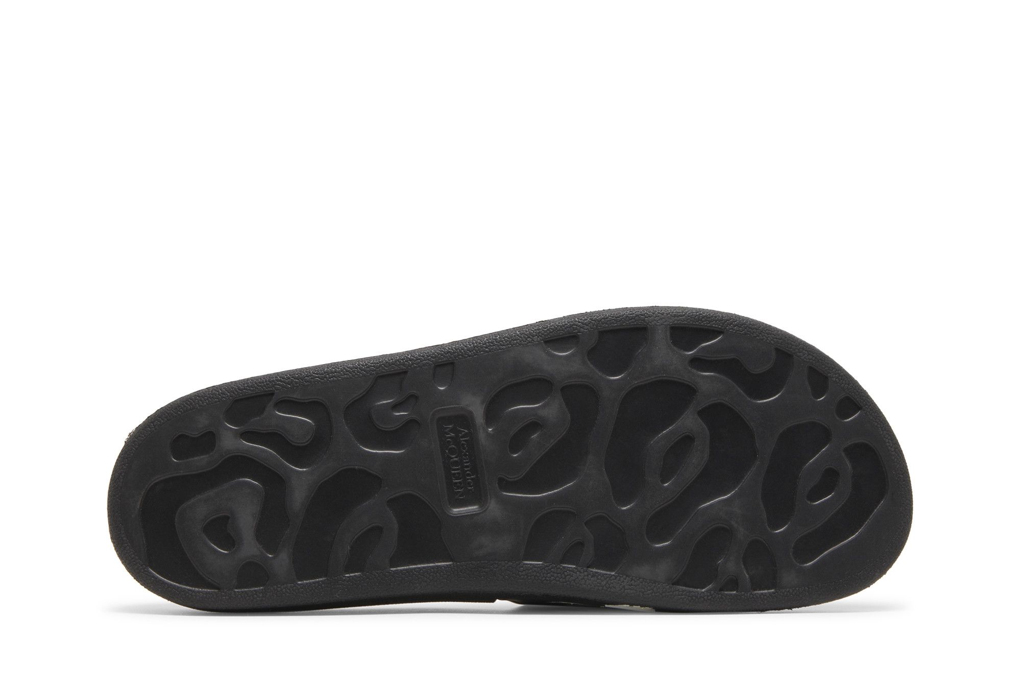 Alexander McQueen グラフィティ ラバープールスライド Buy Alexander McQueen Rubber Pool Slide 'Graffiti - Black