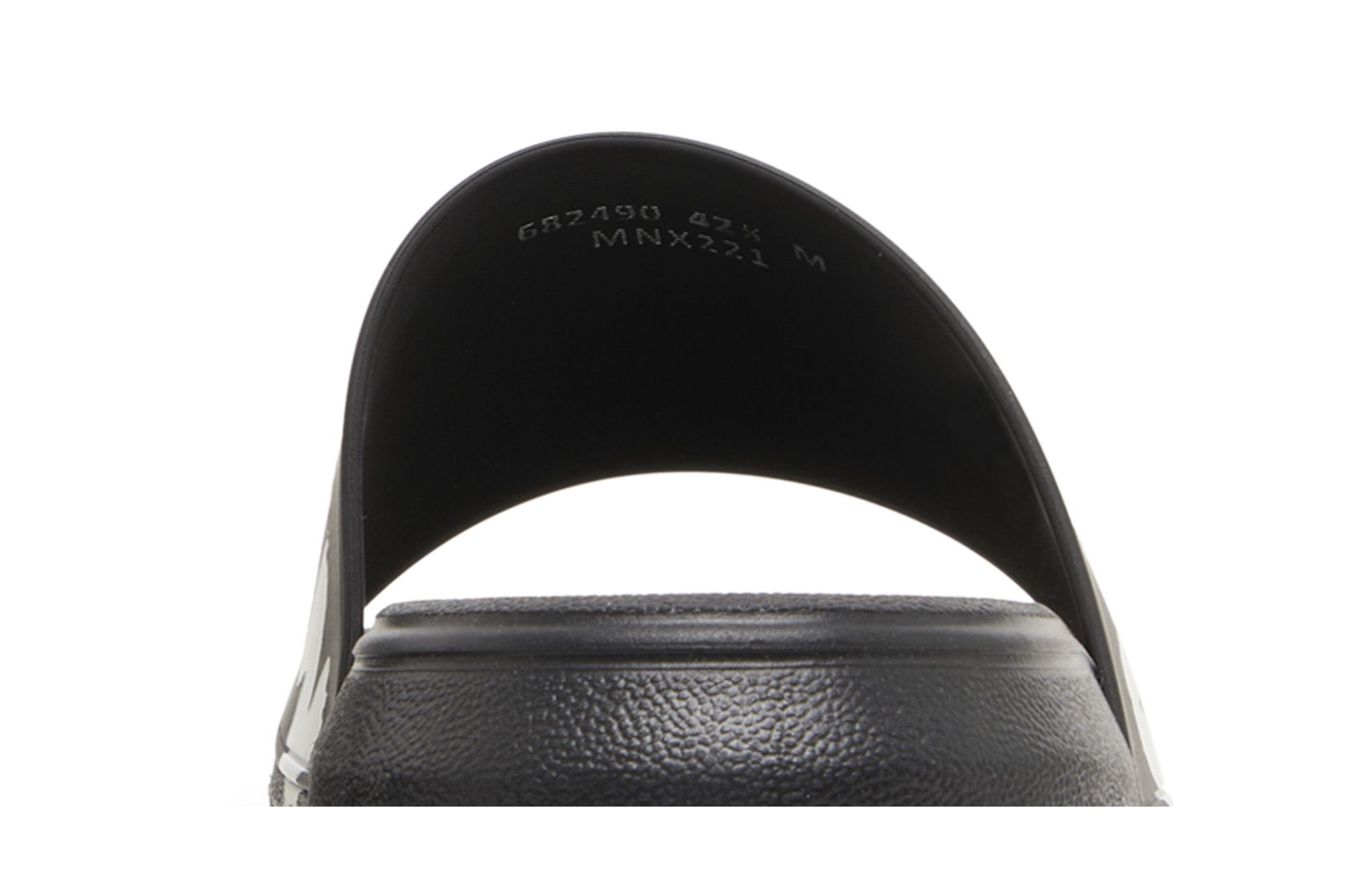 Alexander McQueen グラフィティ ラバープールスライド Buy Alexander McQueen Rubber Pool Slide 'Graffiti - Black