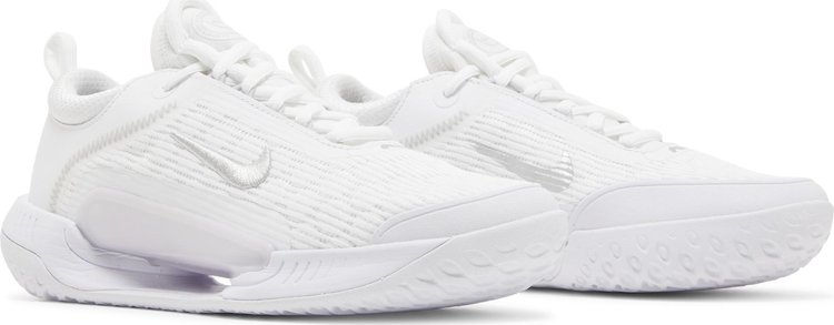 Wmns NikeCourt Zoom NXT White Metallic Silver