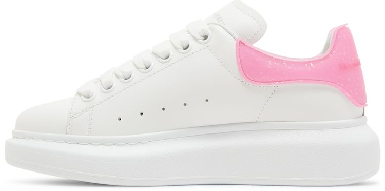 Alexander McQueen Wmns Oversized Sneaker White Bright Pink