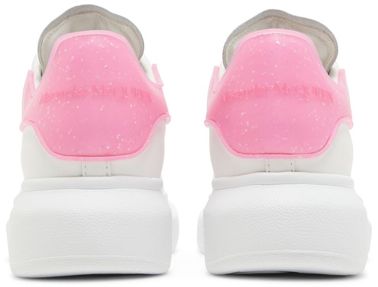Alexander McQueen Wmns Oversized Sneaker White Bright Pink