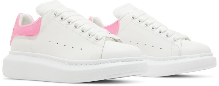 Alexander McQueen Wmns Oversized Sneaker White Bright Pink