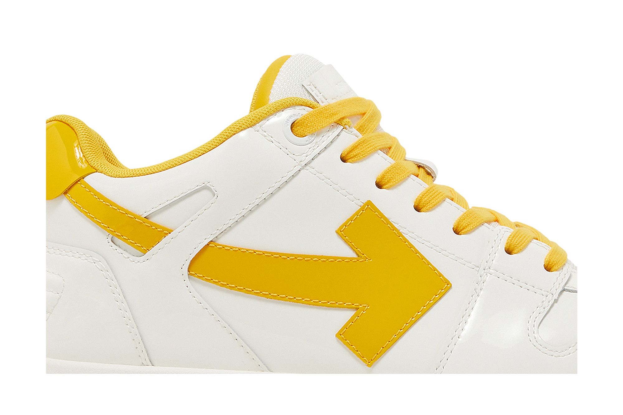 Size 10.0 Off White Out of Office Low White Yellow
