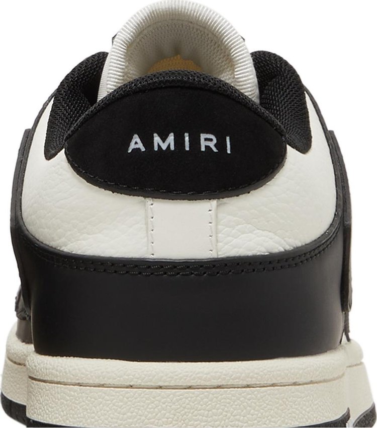 Amiri Skel Top Low Black White